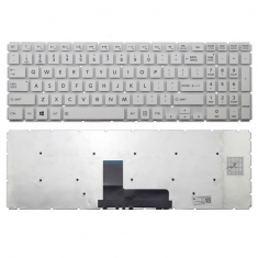  Tastatura za laptop Toshiba Satellite L50-B, L50D-B white 